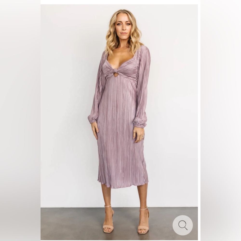 Baltic Born Amani Pleated Midi Dress